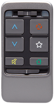 traditional remote for hearing aid adjustments