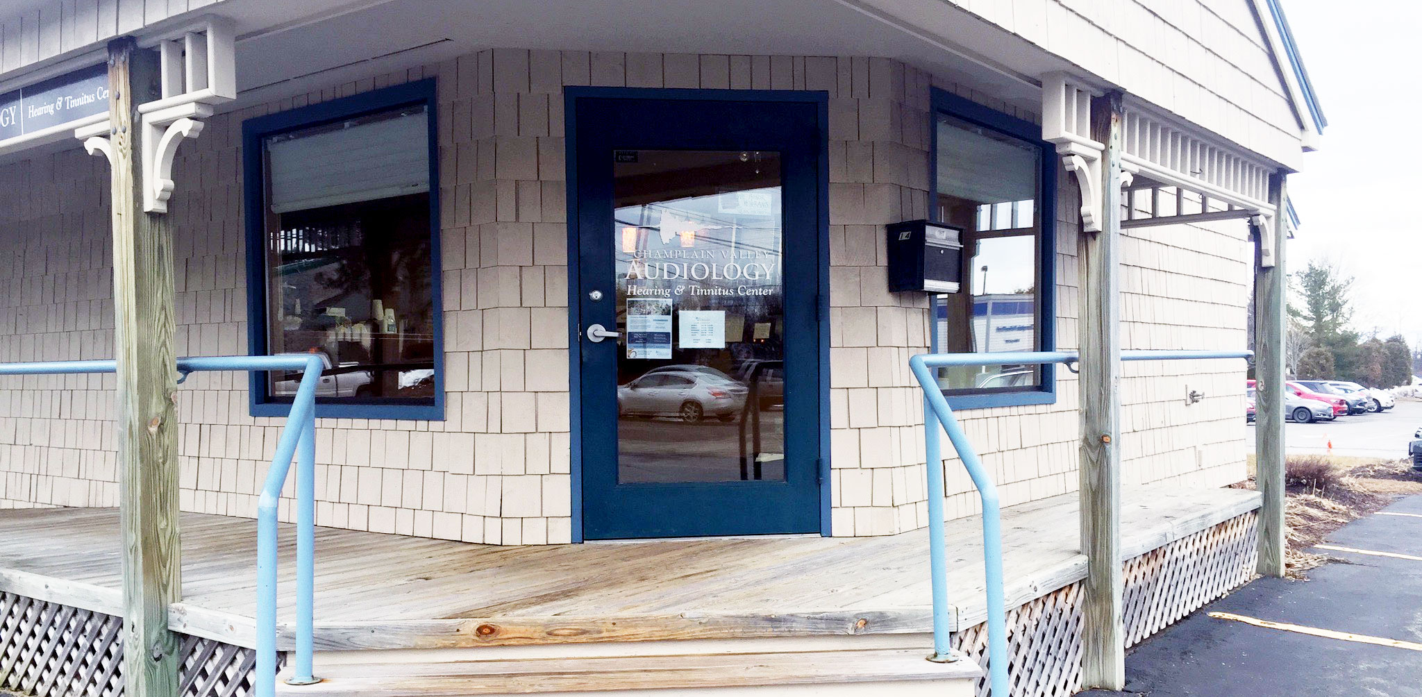 Champlain Valley Audiology exterior photography